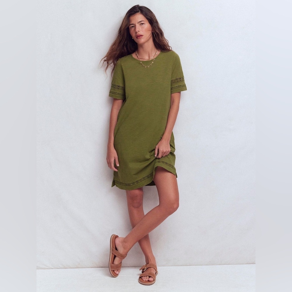 NWT Boden Hattie Jersey T-Shirt Dress